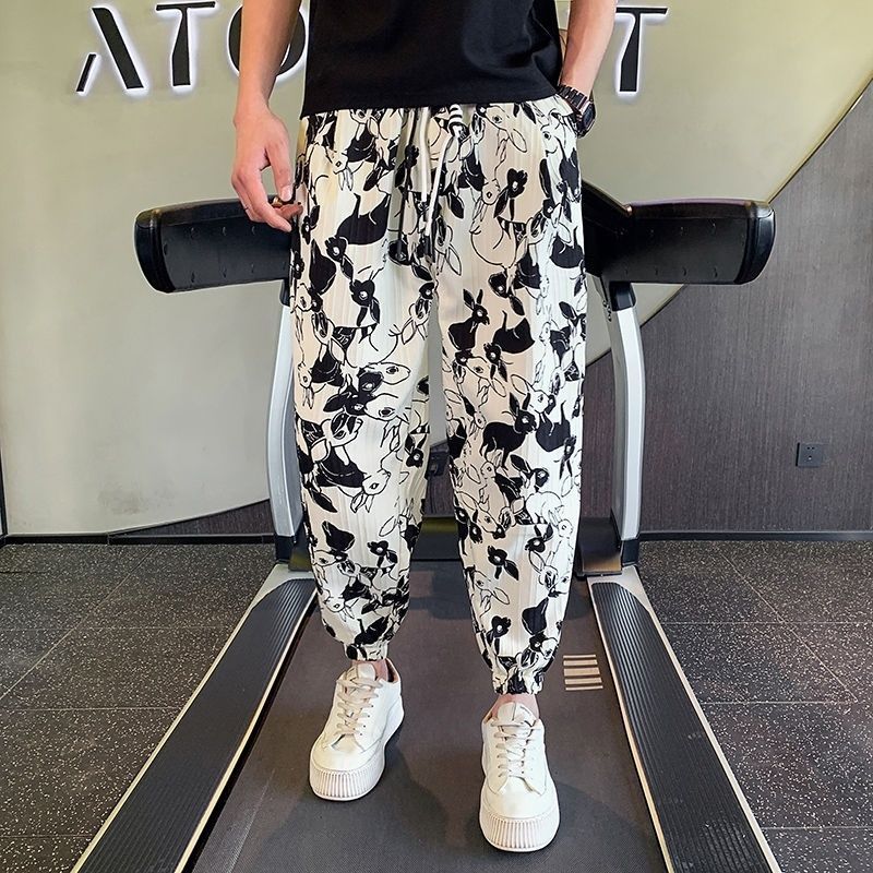 Summer Clothing Cheap - Summer Ice Silk Thin Male Cropped