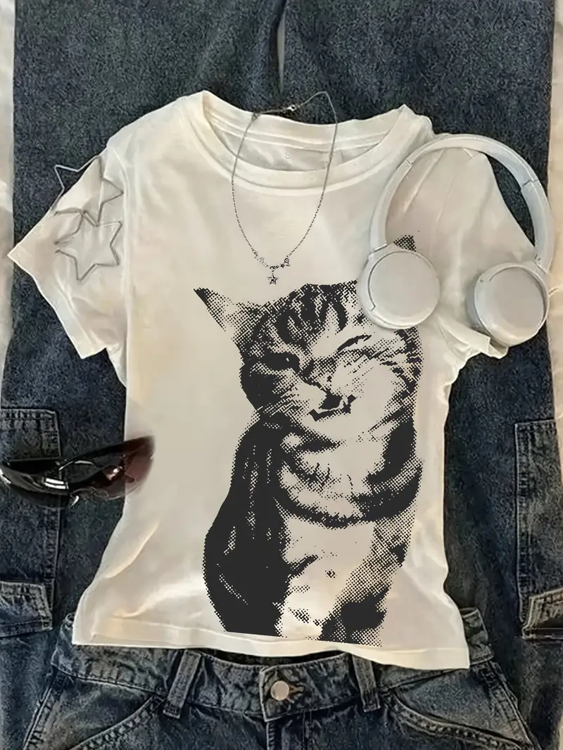 Summer Clothing Y2K - Summer Harajuku Letter Graphic T Shirts