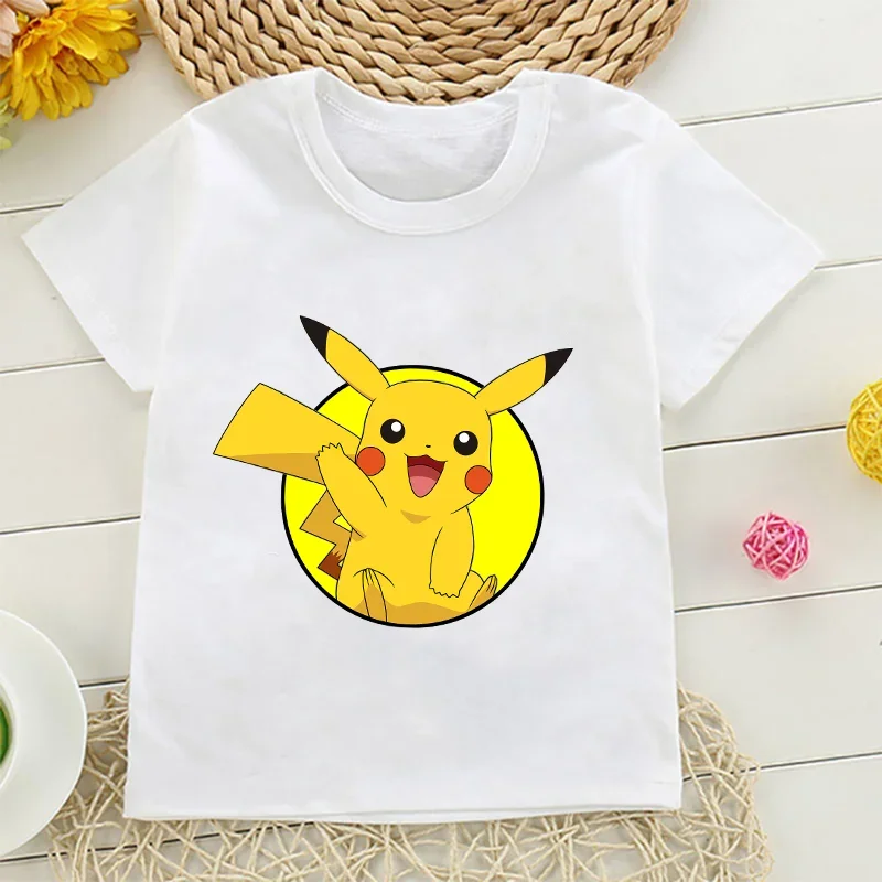 Summer Clothing Baby - Pikachu Pokemon Cotton T Shirt Boy