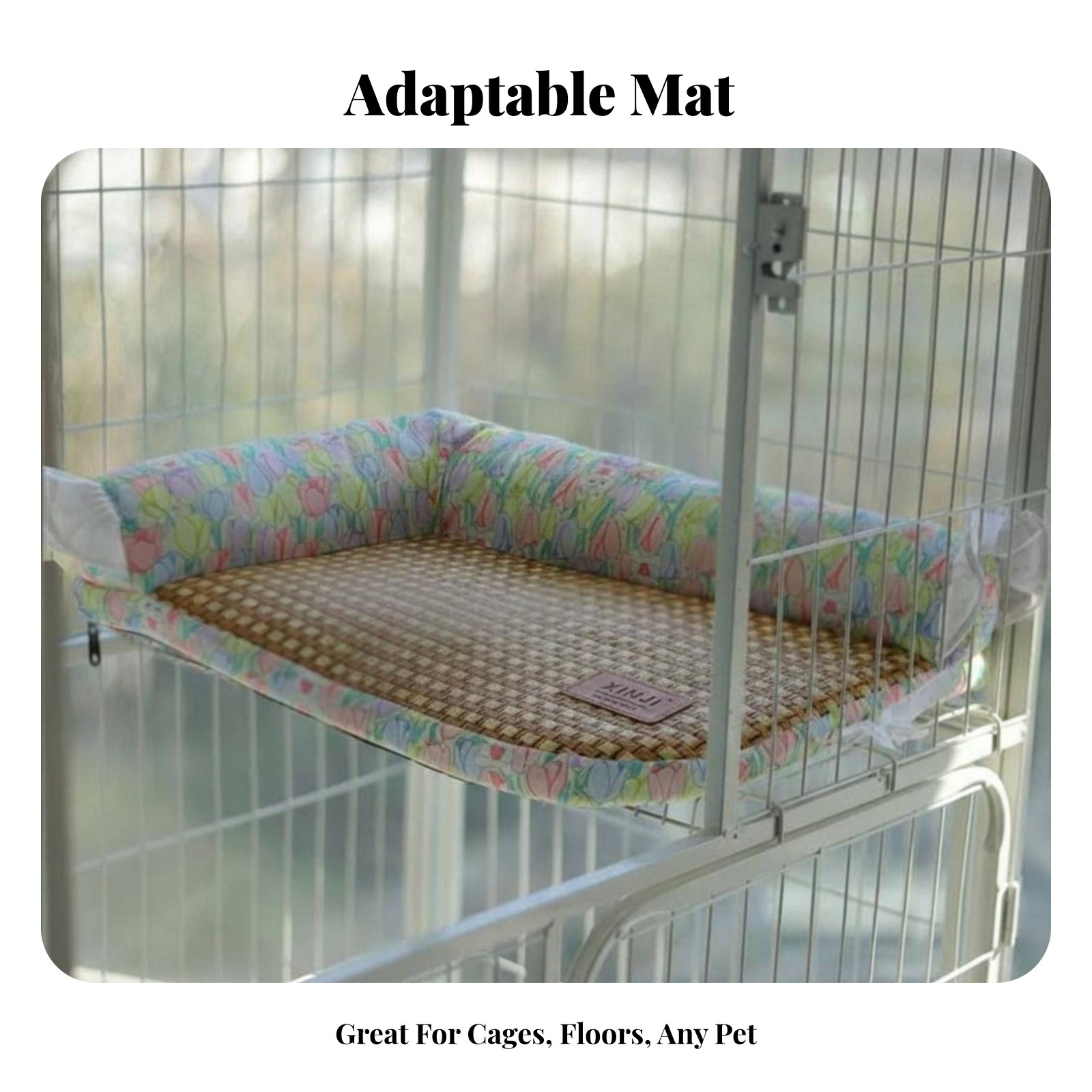 Summer Quilt - Woven Cooling mat Breathable Quilted pet