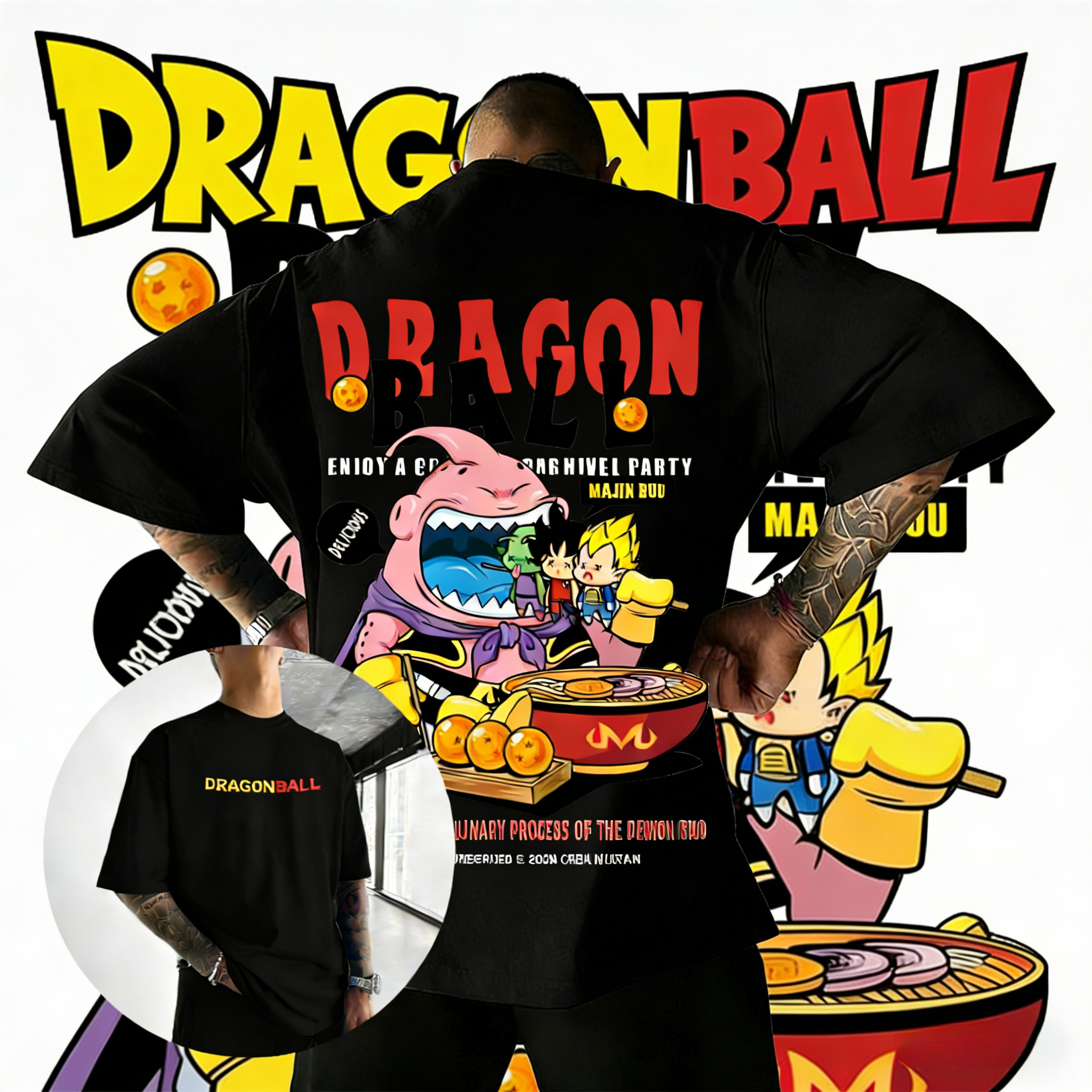 Summer Clothing Good Quality - 2026 Summer Dragon Ball Oversized T-shirt