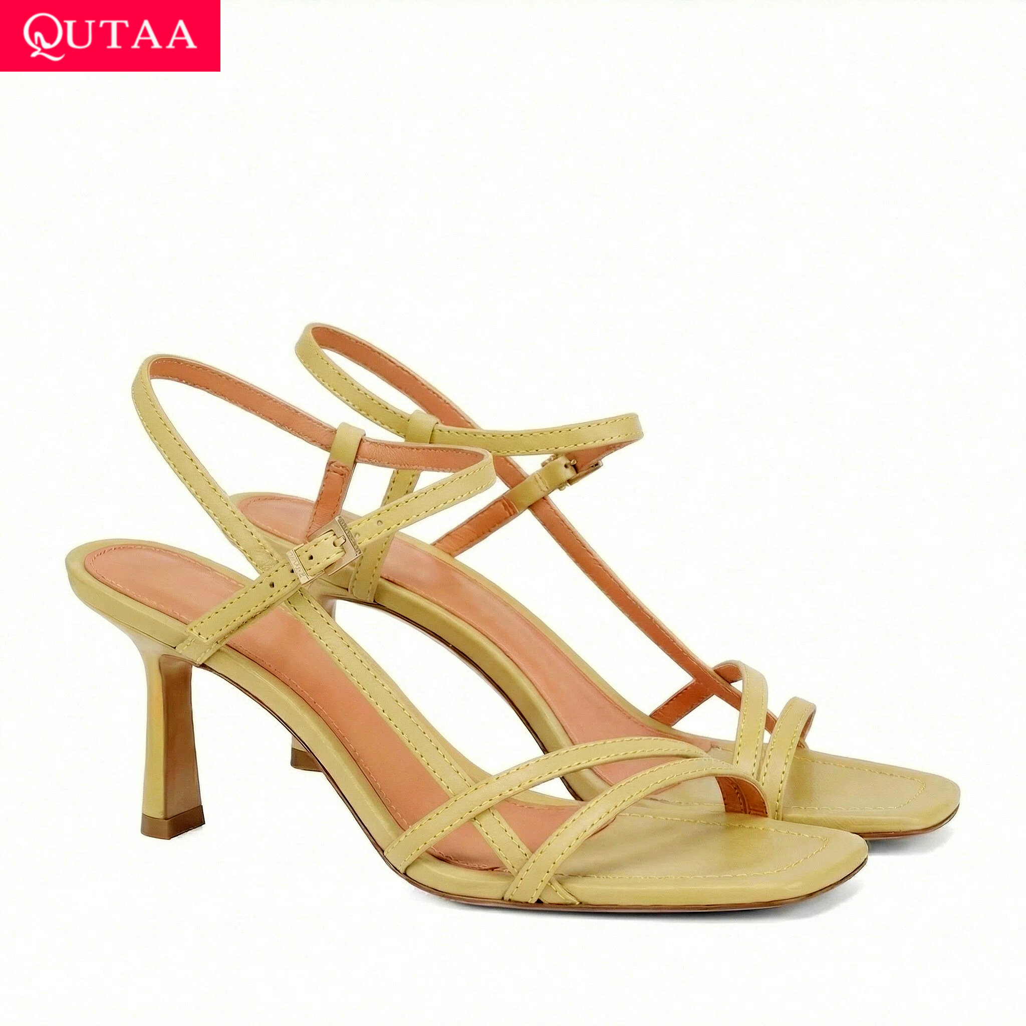 Summer Clothing Stores - QUTAA Fashion High Heels Women Summer