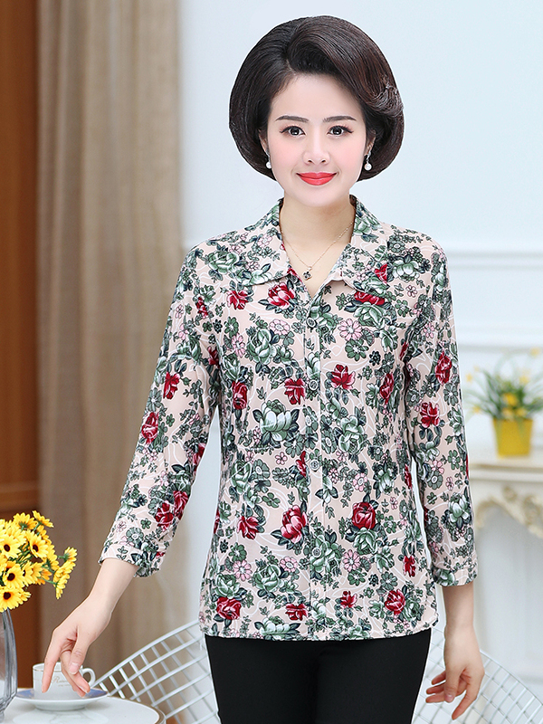 New Summer Ice Silk Shirt for  - Summer Clothing Over 60 recension och pris