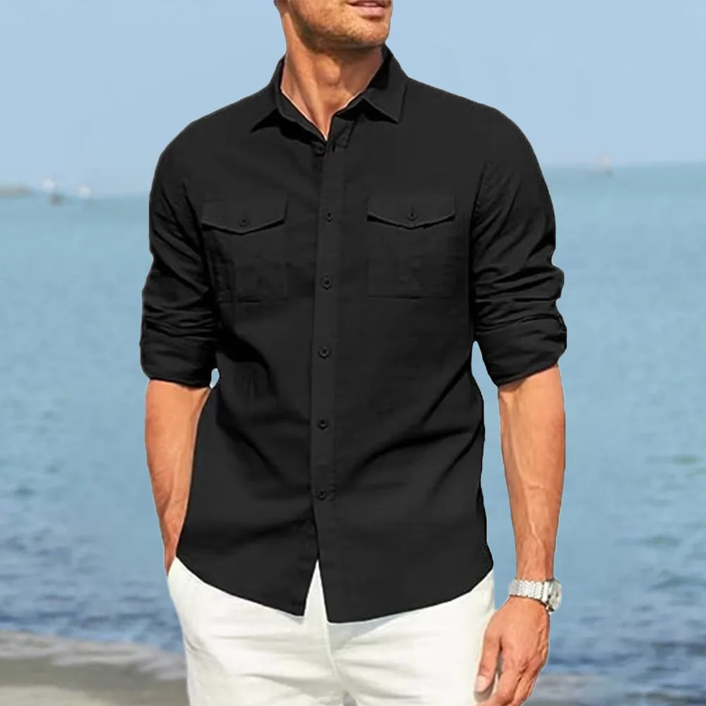 Autumn New Men's Pure Color Sh - Summer Quilt recension och pris