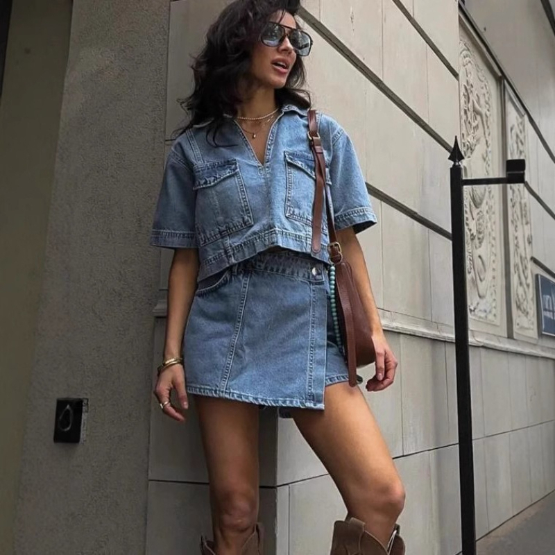 Women's 2 Piece Denim Outfits  - Summer Quilt recension och pris
