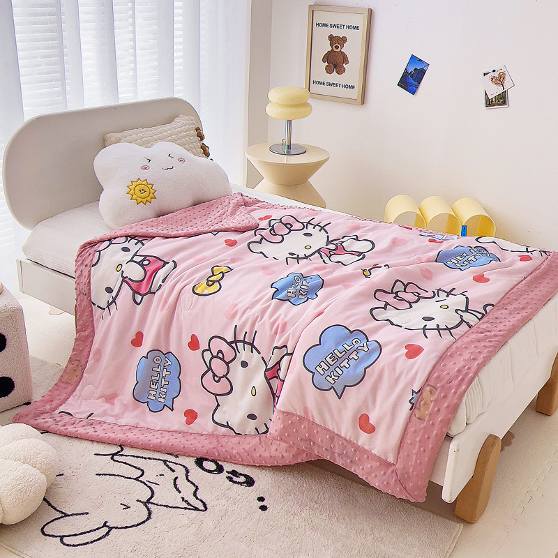 Hello Kitty My Melody Cartoon  - Summer Quilt recension och pris
