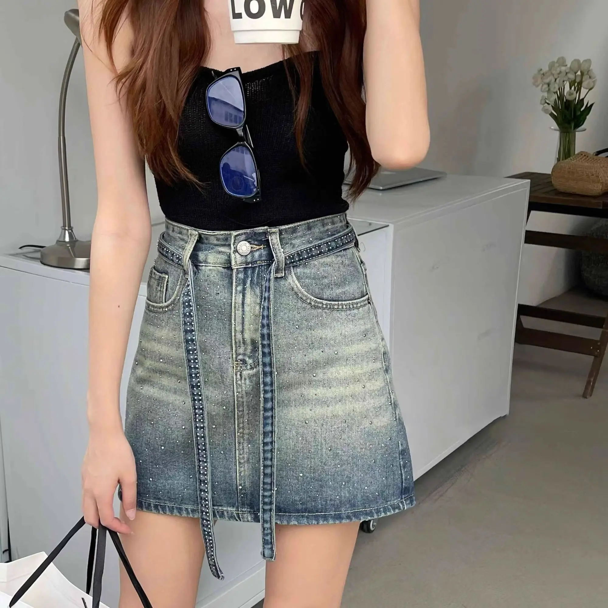 Jeans Skirts For Women Gradien - Summer Clothing Cheap recension och pris