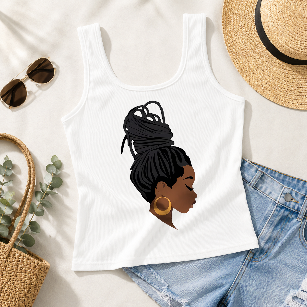 Casual Ribbed Printed Backless - Summer Clothing Cheap recension och pris