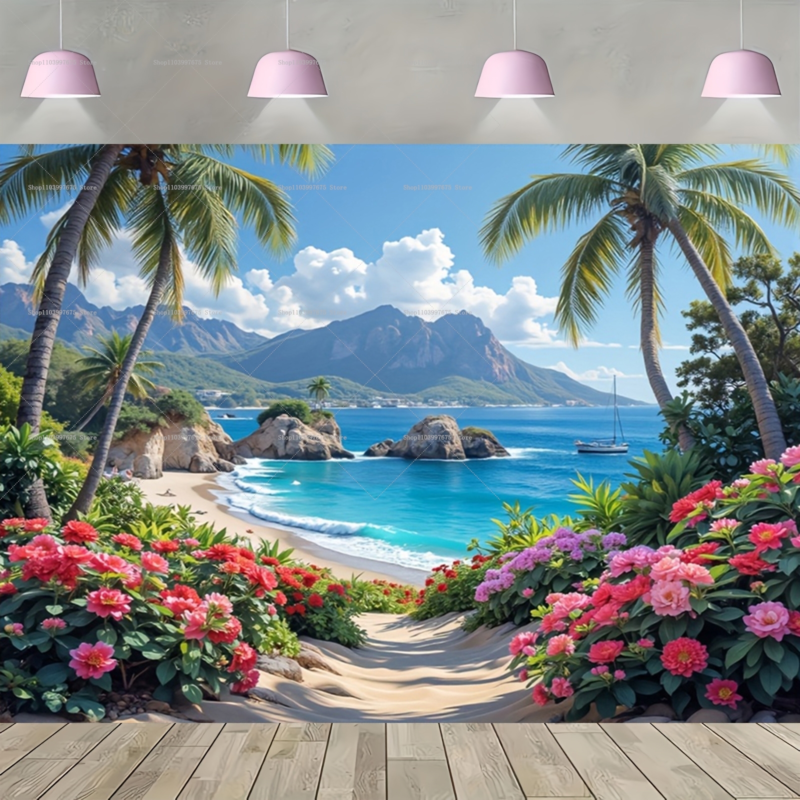 Spring&Summer Tropical Beach S - Summer House Clothing recension och pris