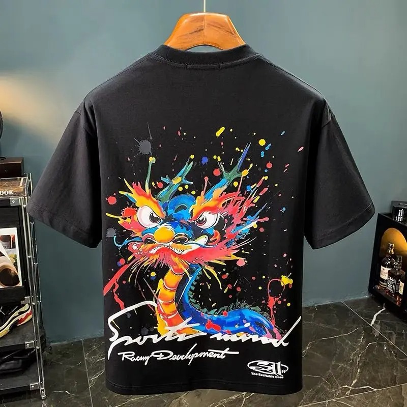 100℅ Cotton T Shirt for Men Wh - Summer Clothing Cheap recension och pris