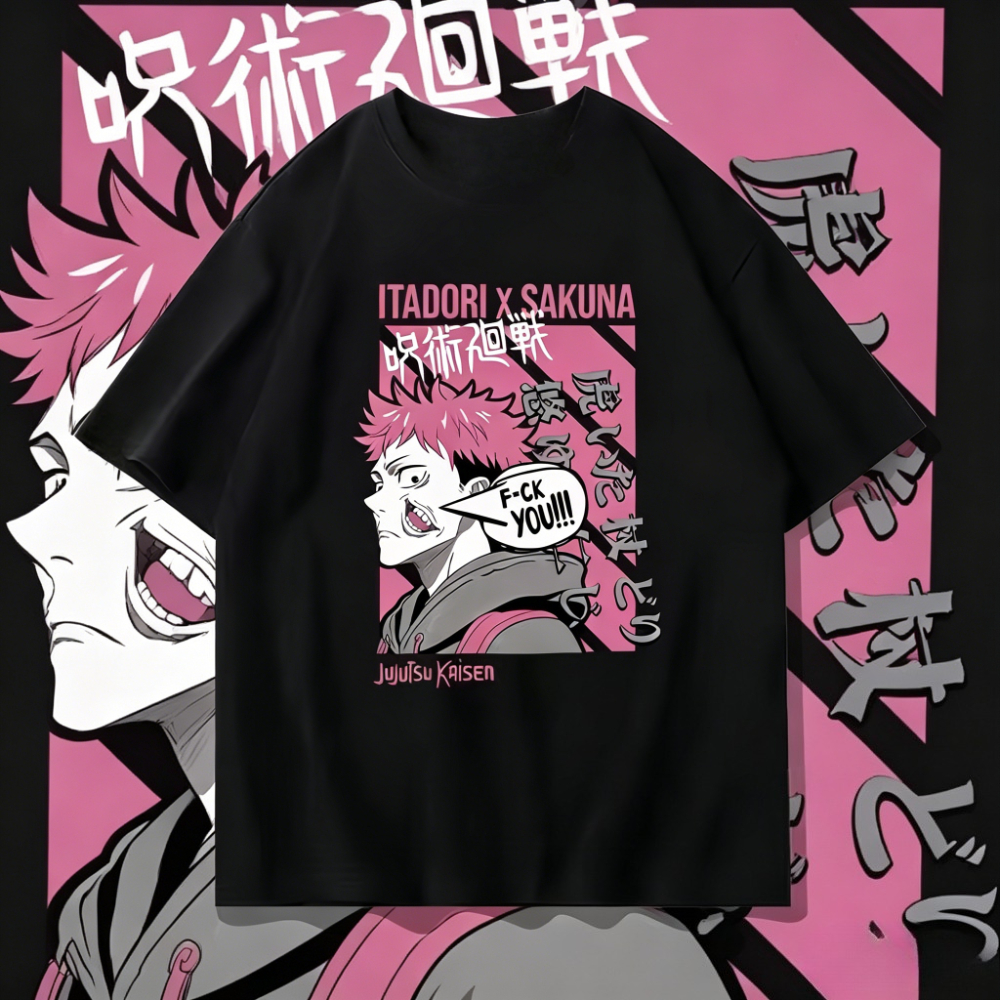 Hot Sale Jujutsu Kaisen Yuji I - Summer Clothing Good Quality recension och pris