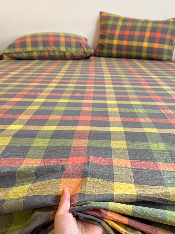 Simple Grid Pattern Pure Cotto - Summer Quilt recension och pris