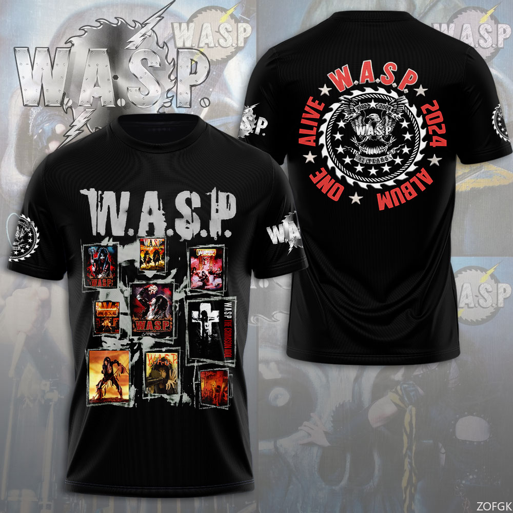 W.A.S.P Rock 3D Printing T-shi - Summer Clothing Y2K recension och pris