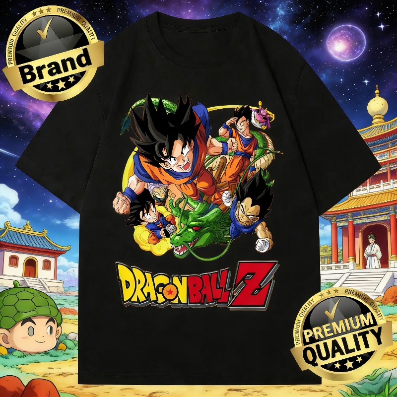 026 Summer Dragon Ball Z Retro - Summer Clothing Good Quality recension och pris