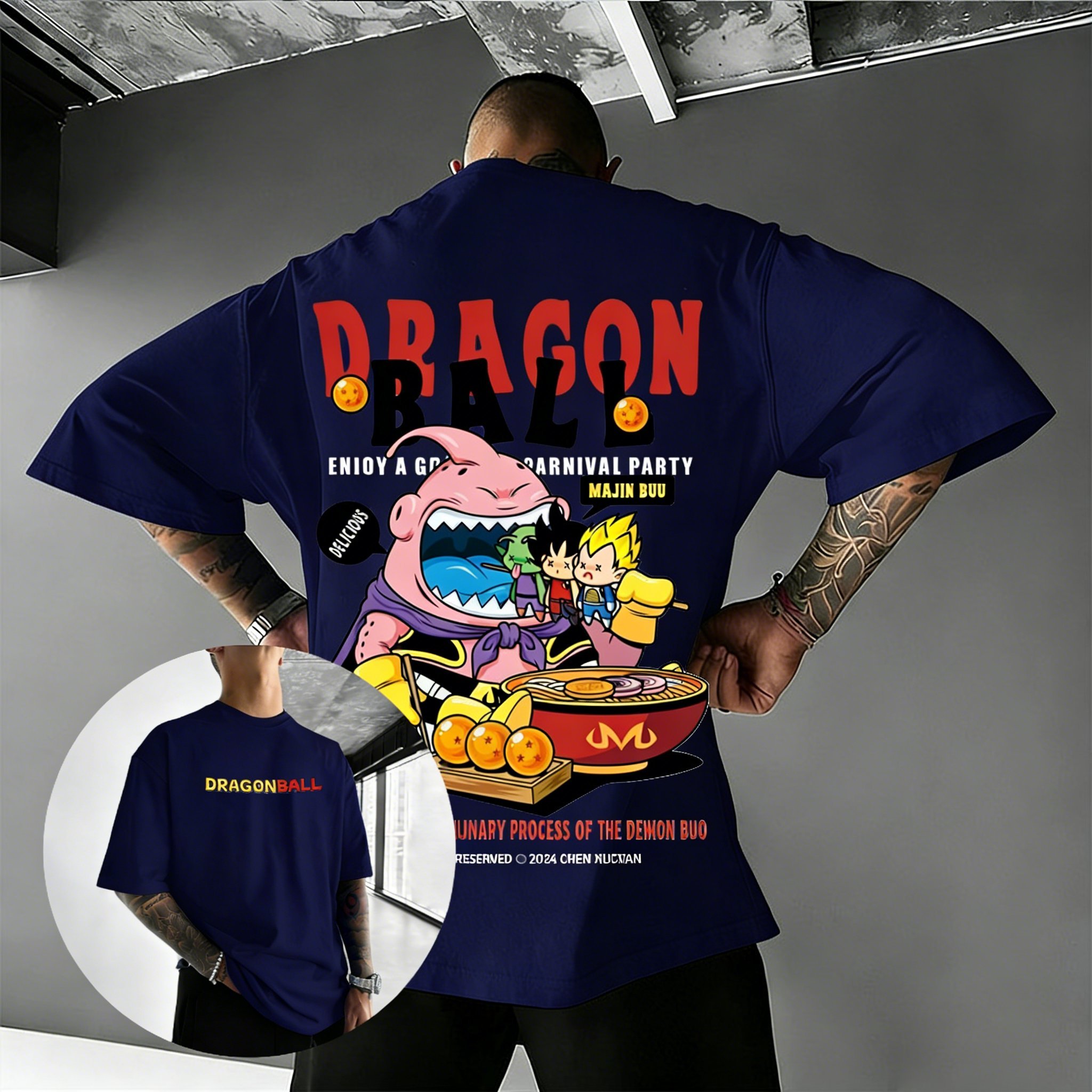 2026 Summer Dragon Ball Oversi - Summer Clothing Good Quality recension och pris