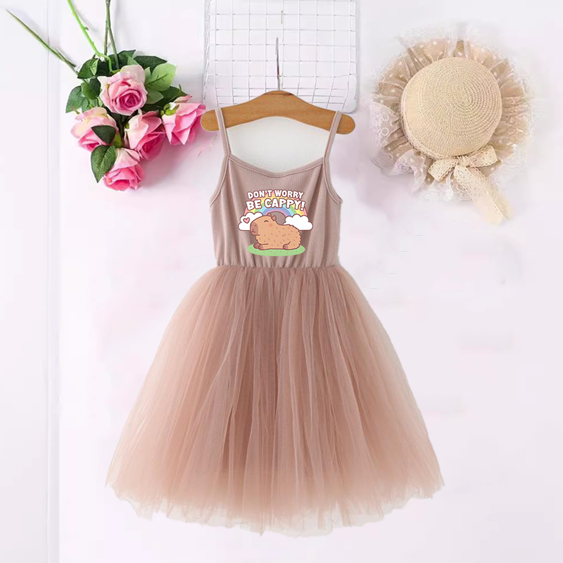 Capybara Girls Dresses Anime P - Summer Clothing Baby recension och pris