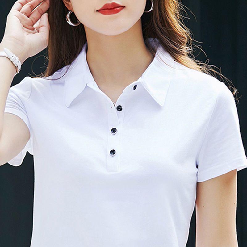 Female Tee Slim 100℅ Cotton Pl - Summer Clothing Cheap recension och pris
